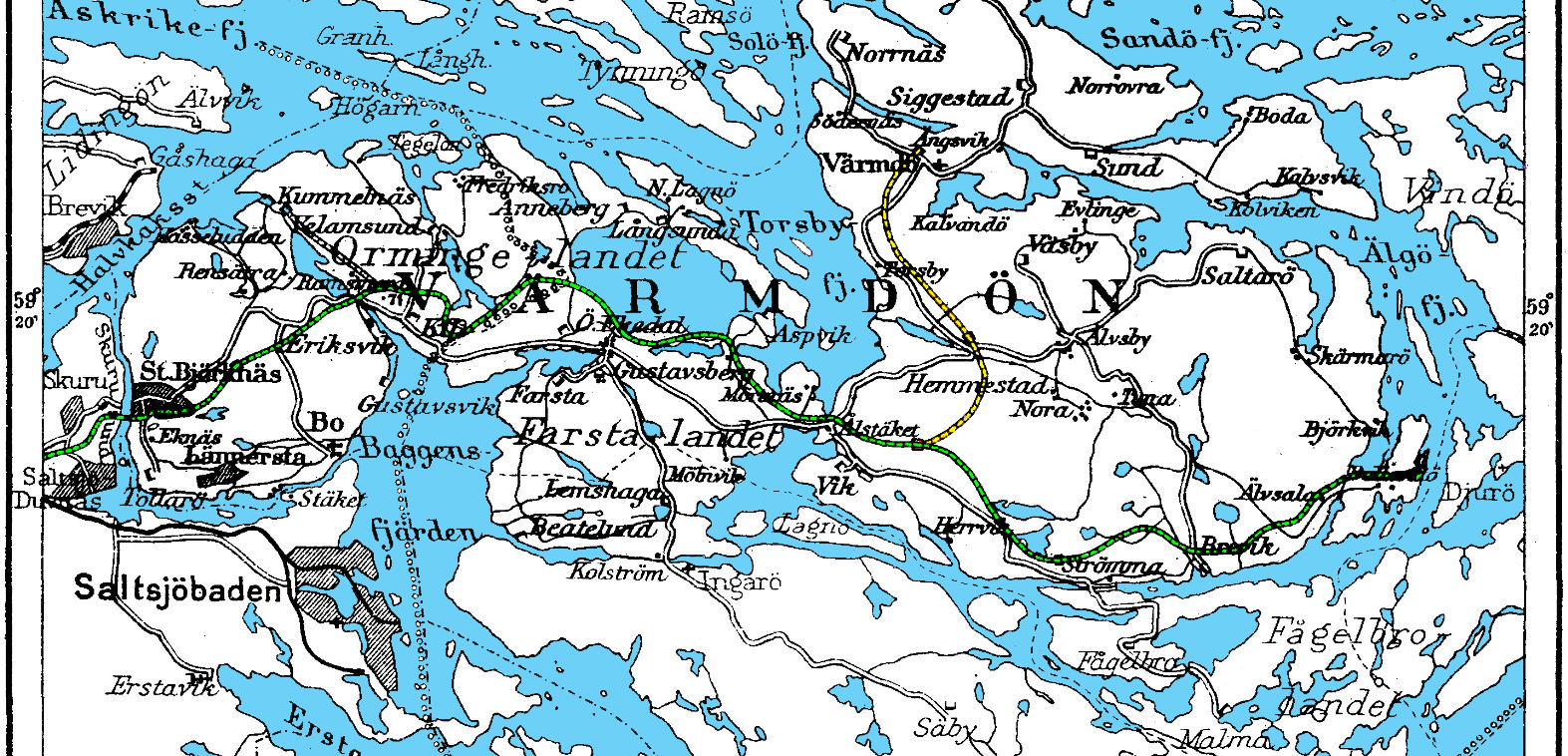 Järnvägskarta